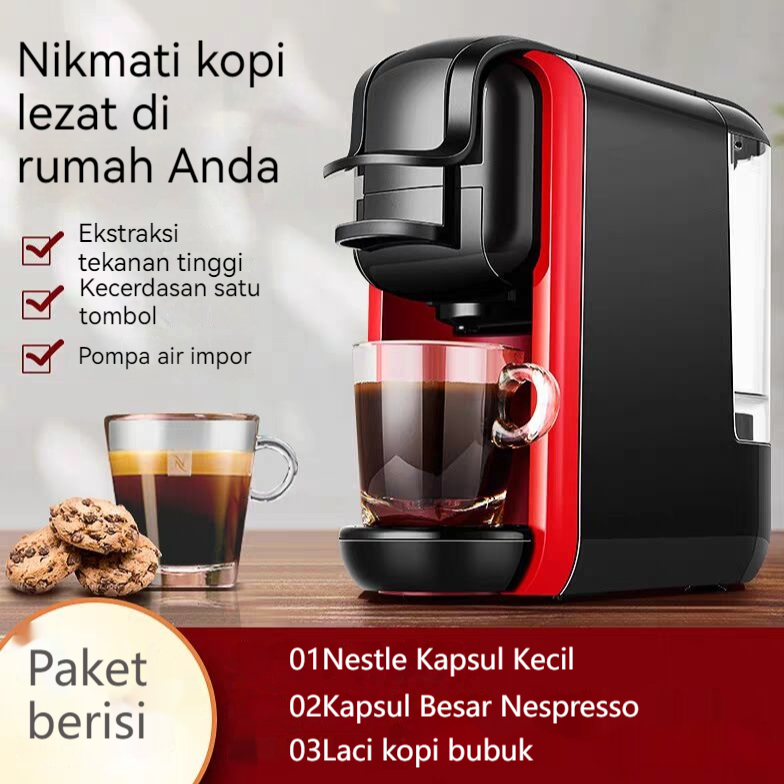 mesin kopi kapsul espresso mesin kopi kapsul rumah kantor kecil mesin Americano all-in-one