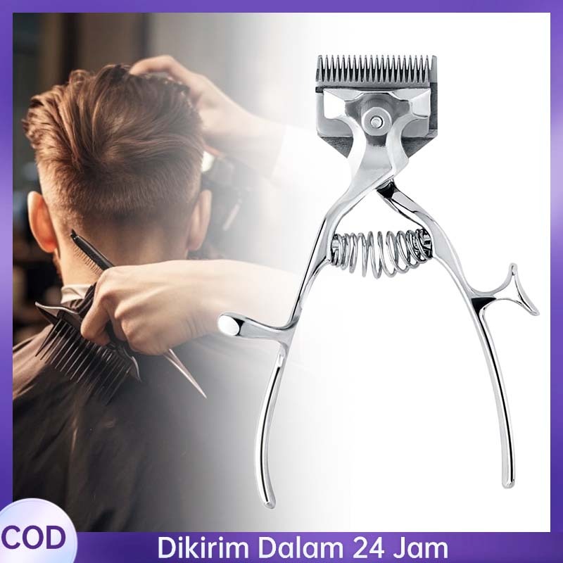 【COD】 Mesin Potong Rambut Manual Mesin Pangkas Rambut Potong Rambut Listrik Gunting Kodok Hair Clipp