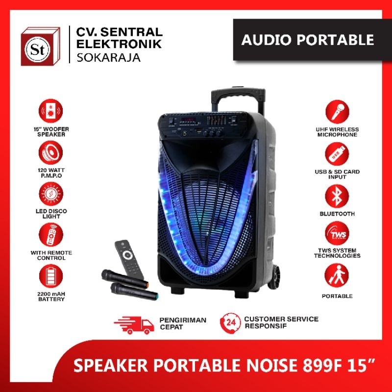 Speaker Portable Noise 899F 15"
