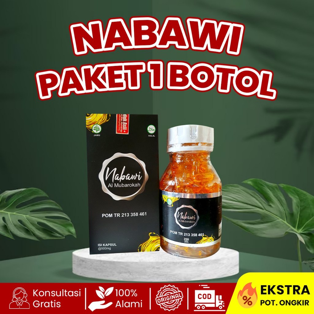 Nabawi Oil untuk Promil Al Mubarokah Original