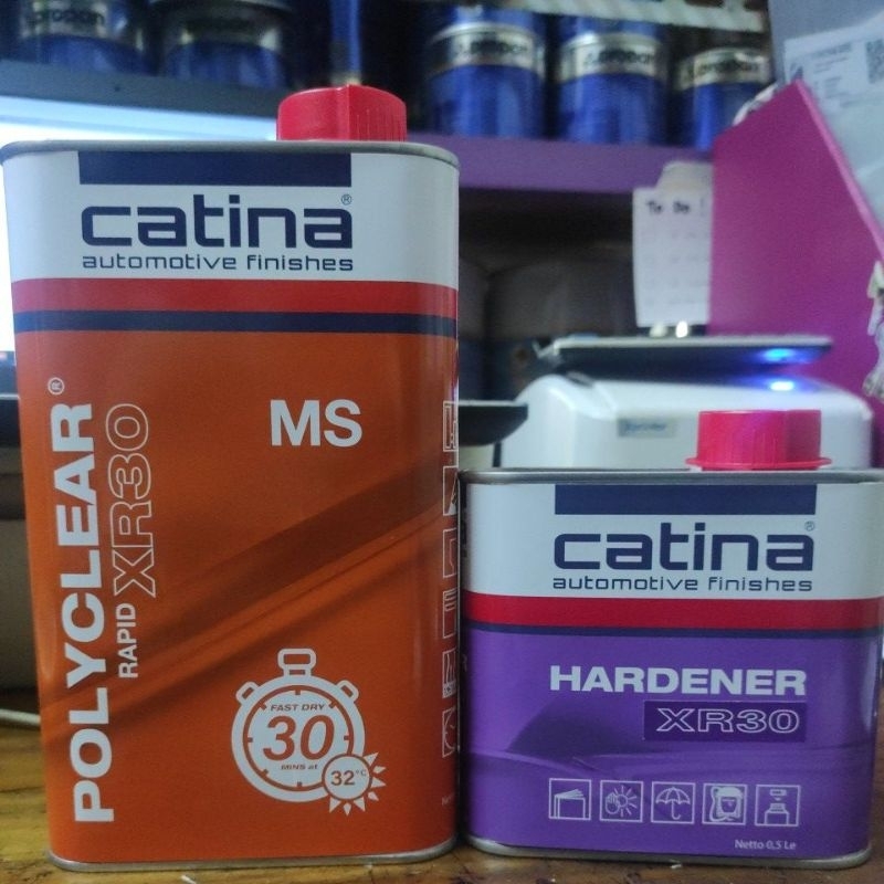 CLEAR CATINA MS XR30 / POLYCLEAR RAPID XR30 / CLEAR CATINA 30 MENIT KERING