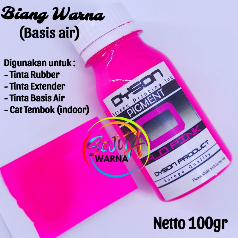 

BIANG WARNA PIGMEN BASIS AIR PINK STABILO FLO PINK DYSON 100GR