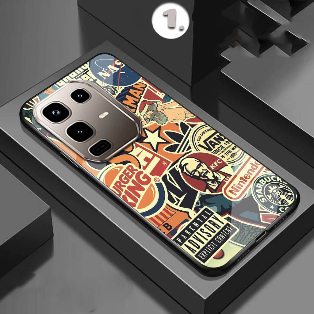 Case Hp Glossy Silikon For INFINIX Note 50s Note 50x Note 50 Pro Hot 50 Pro Plus Silikon Hp Softcase