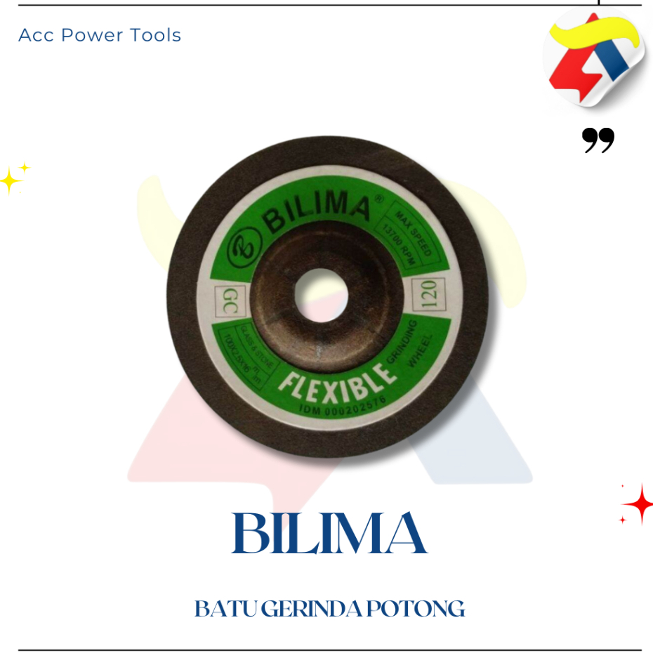 BILIMA / MATA GERINDA POTONG / MATA GERINDA KACA / MATA GERINDA POLES