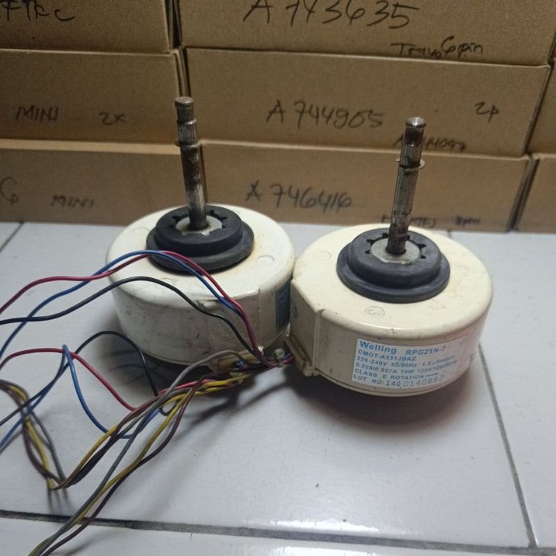 motor blower fan indoor AC Sharp