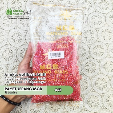50 GRAM PAYET JEPANG MGB BAMBU PASIR 441 SALMON PELANGI