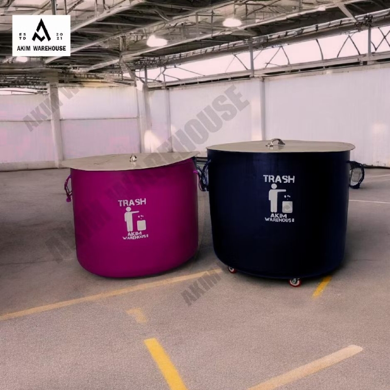 Tong Sampah HDPE Tebal 100 Liter / Pot Buah Plastik