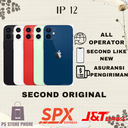 IPhone 12 64GB/128GB/256GB Mulus like new Second/bekas  Fullset Mulus