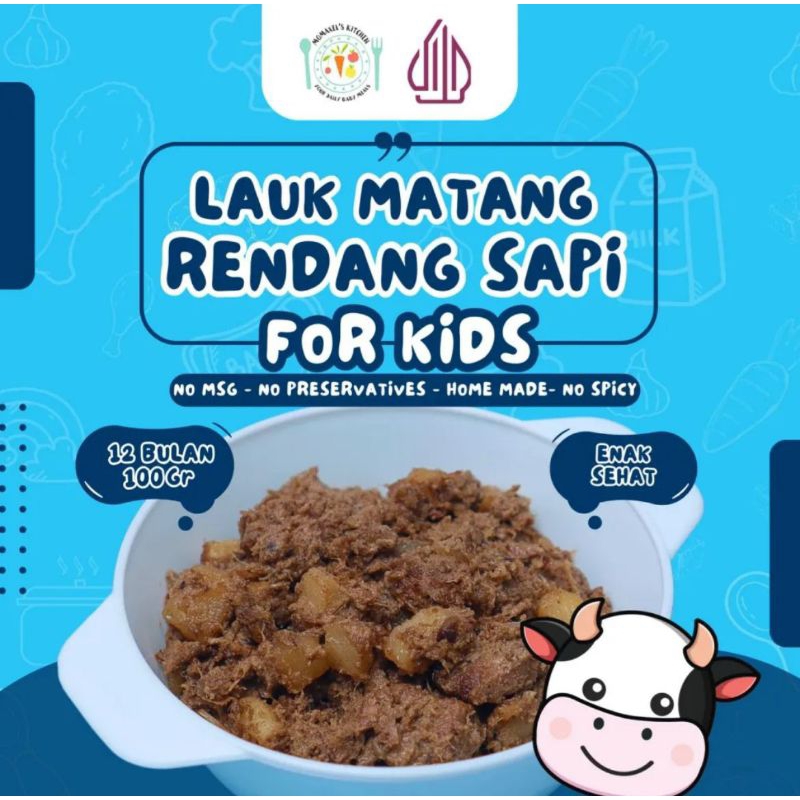 

RENDANG SAPI FOR KIDS - Lauk matang FROZEN