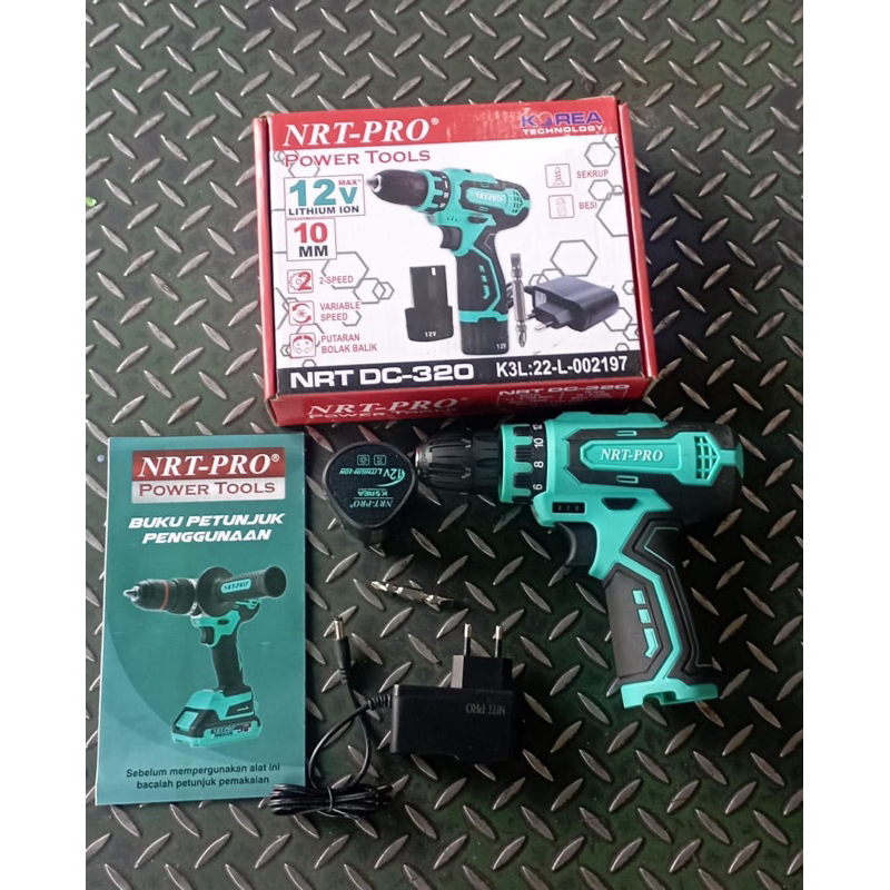 Bor Charger Norita DC-320 10mm - Charger Baterai Bor & Baterai Bor