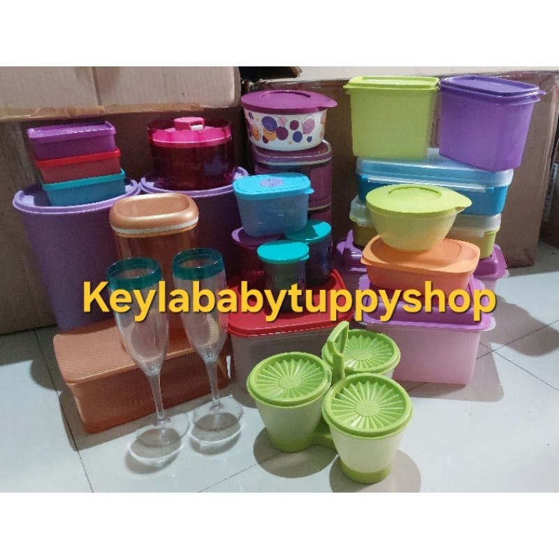 TUPPERWARE SECOND KOLEKSI PRIBADI (tupperware ori ya)