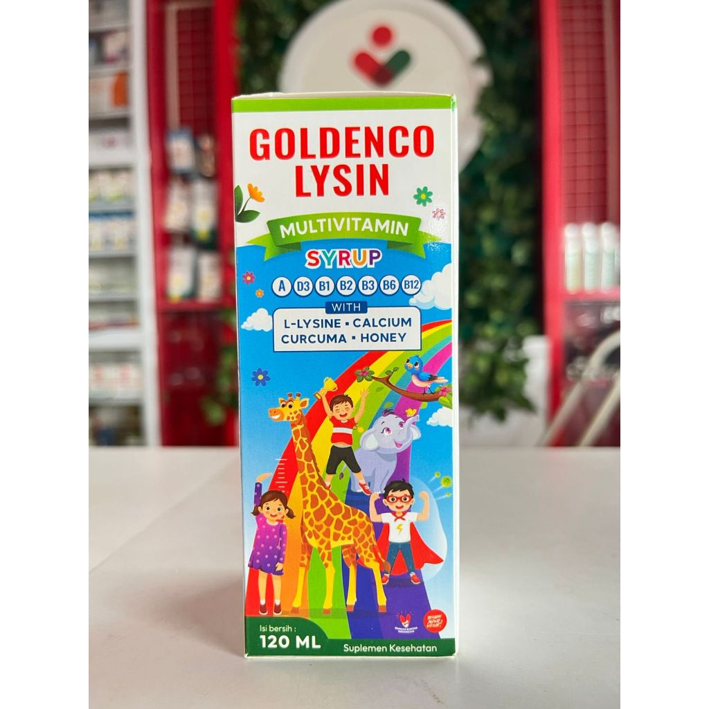 

GOLDENCOLYSIN MULTIVITAMIN SYRUP