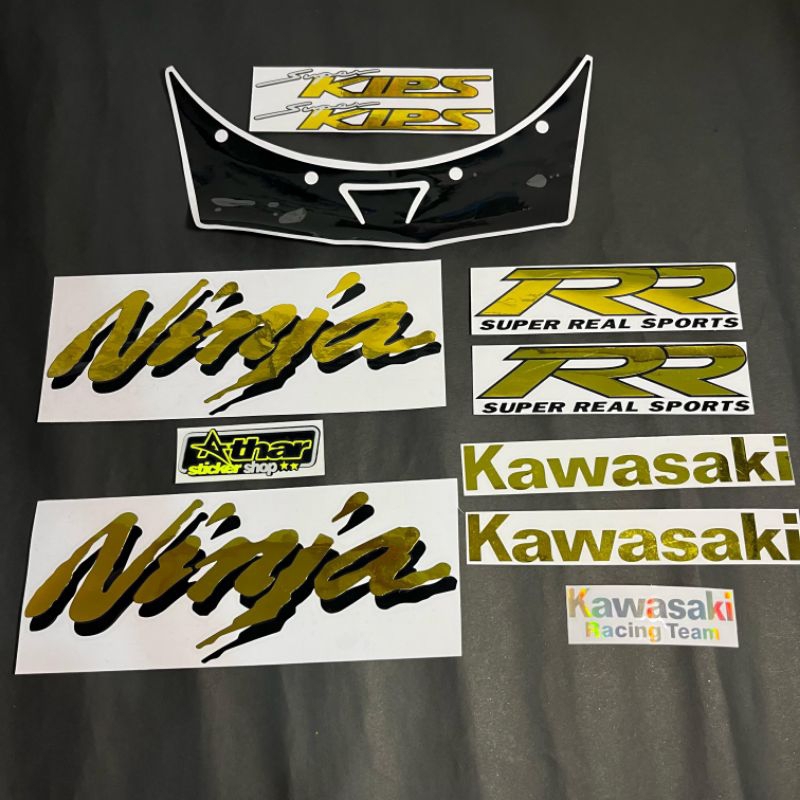 STRIPING NINJA RR OLD 150 CBU STIKER STRIPING ZX VARIASI NINJA ZX RR NINJA CBU