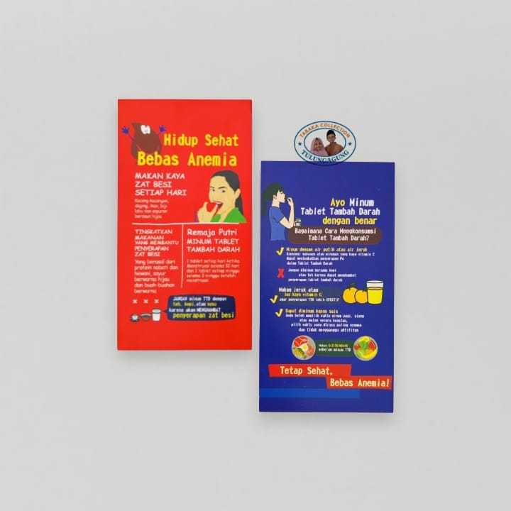 

Flyer Hidup Bebas Tanpa Anemia | Brosur Anemia | Flyer Cara Minum Tablet Tambah Darah