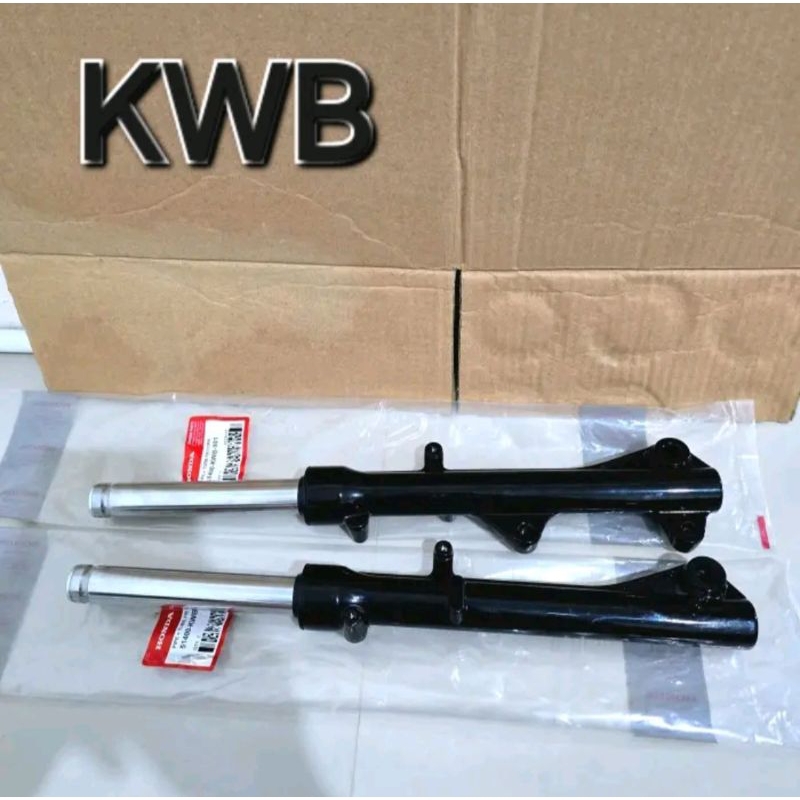 Shock + tabung depan ( KWB) motor honda blade lama / revo absolute