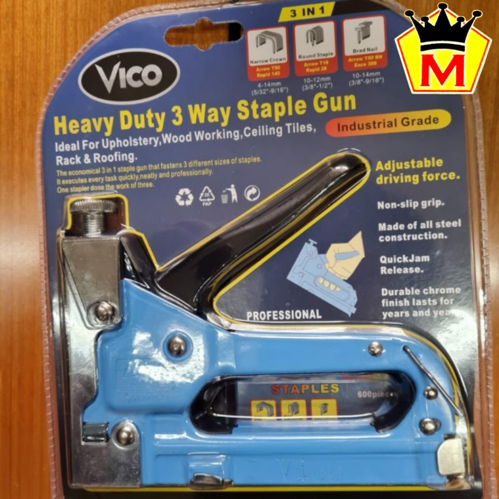 

[1 PCS] Staples Tembak / Staple Gun 3 in 1 Vico