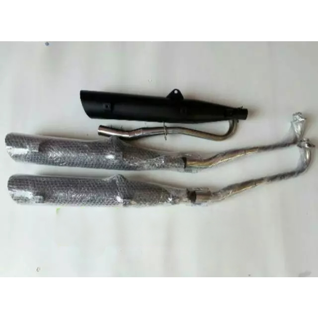 Knalpot Standar Racing Tsukigi Untuk Bebek Honda Supra X 125 Supra 100 Supra Fit Supra Fit