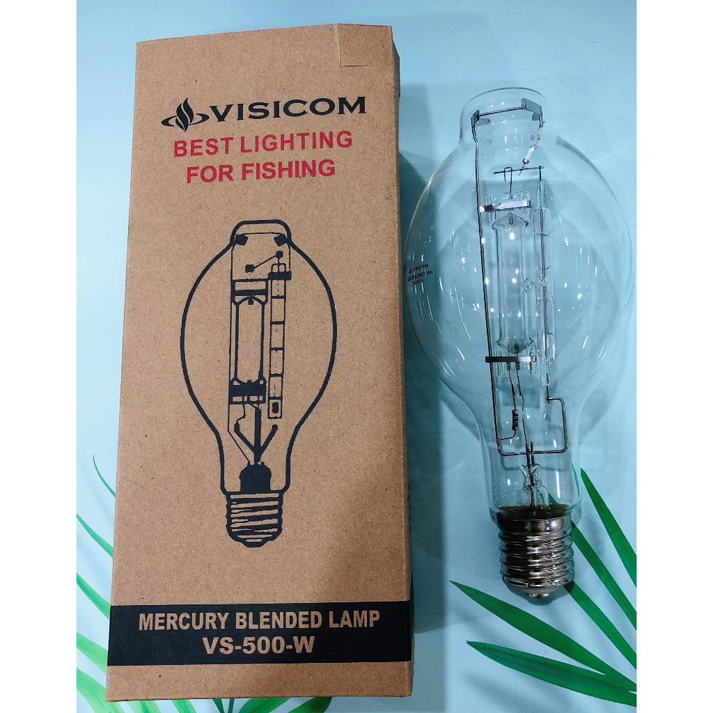 Lampu Mercury Blended 500 Watt Clear Visicom