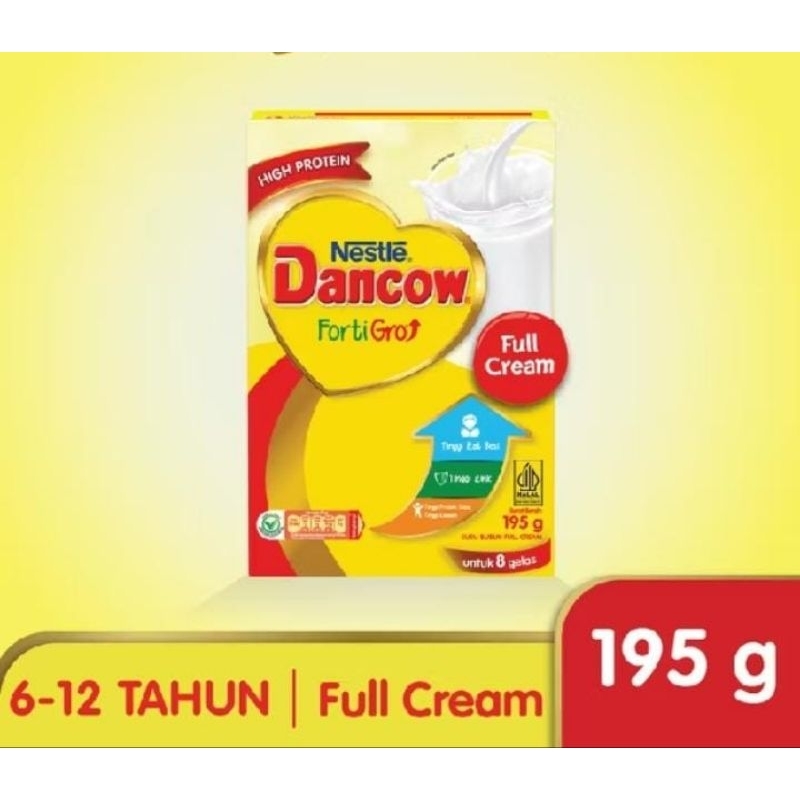 

Nestle Dancow Full Cream 6 - 12 Tahun 195 gram