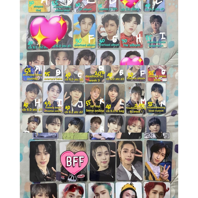 xdinary heroes gaon junhan gunil photocard