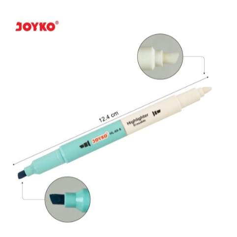 

Ay00! Per set isi 6 warna Erasable Highlighter Penanda Dapat Dihapus Joyko HL-69-6