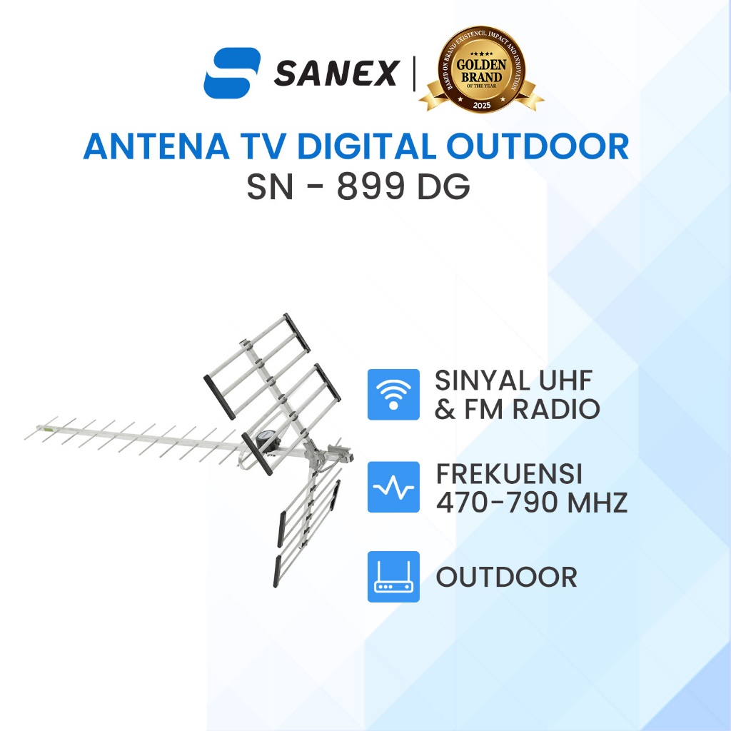 SANEX Antena TV Digital Outdoor SN-899 DG