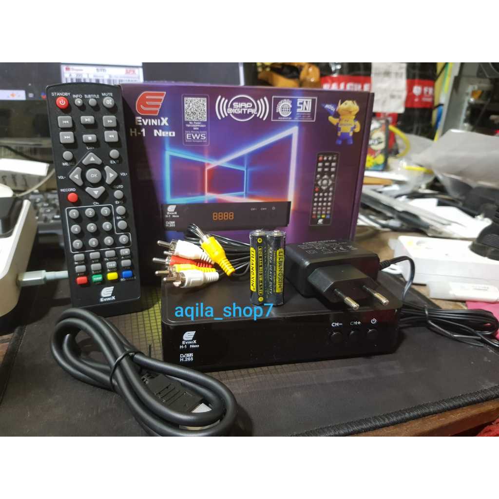 SET TOP BOX STB EVINIX H-1 NEO CHIPSET ALI M3821P