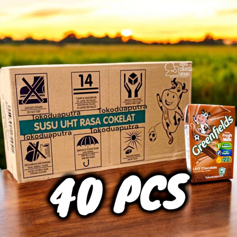 

Greenfields susu Uht Coklat 105mL X 40 pcs (1 karton )