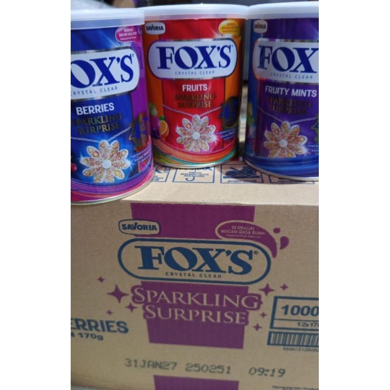 

Permen Fox's kaleng 170gr ( exp 2026 )