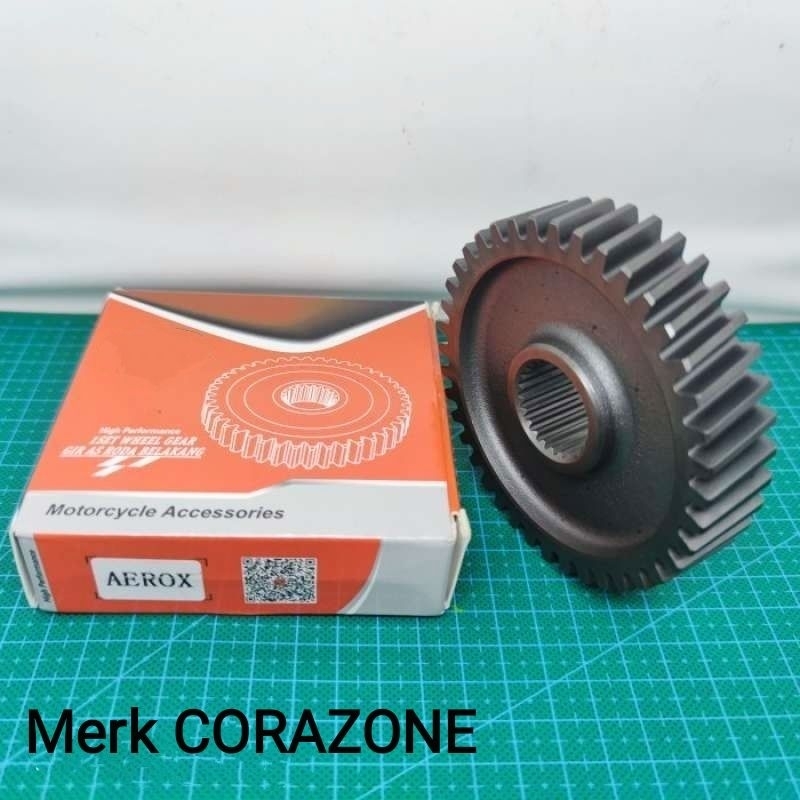 Gigi Rasio Belakang Besar Aerox 155 Lexi B65 Gearbox Gear Box Gir Gardan Ratio Transmisi