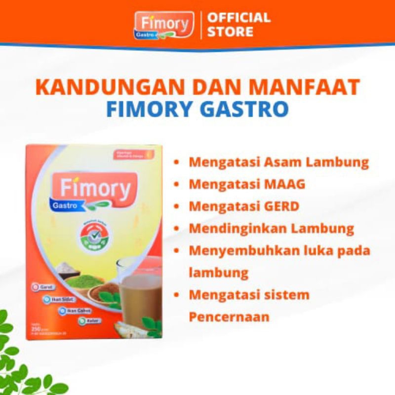 

QH Fimory Original Gastro Susu Sereal Umbi Garut Atasi Asam Lambung Maag Greg