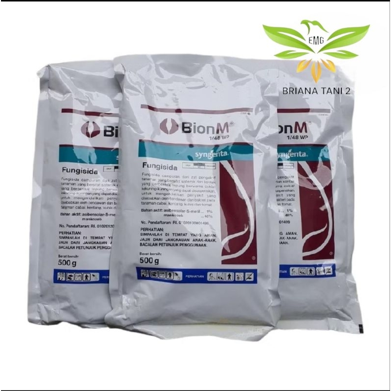 Fungisida Bion M 100% Original 500 Gram Syngenta
