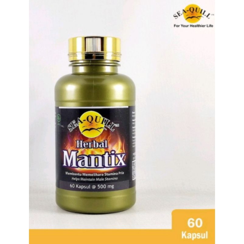 obat kuat pria herbal/Mantix 60 Kapsul