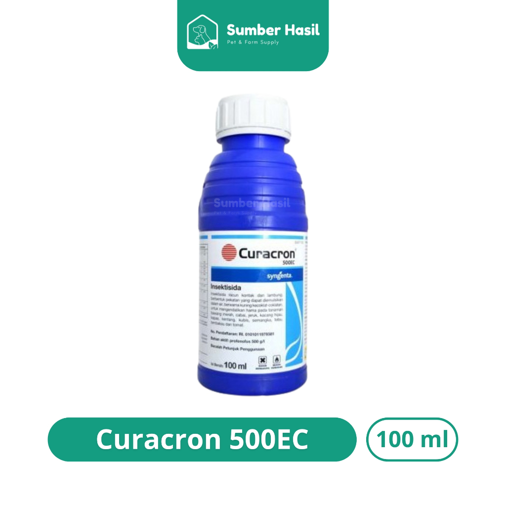 CURACRON 100ML INSEKTISIDA SYNGENTA CURACRON OBAT ULAT ORIGINAL