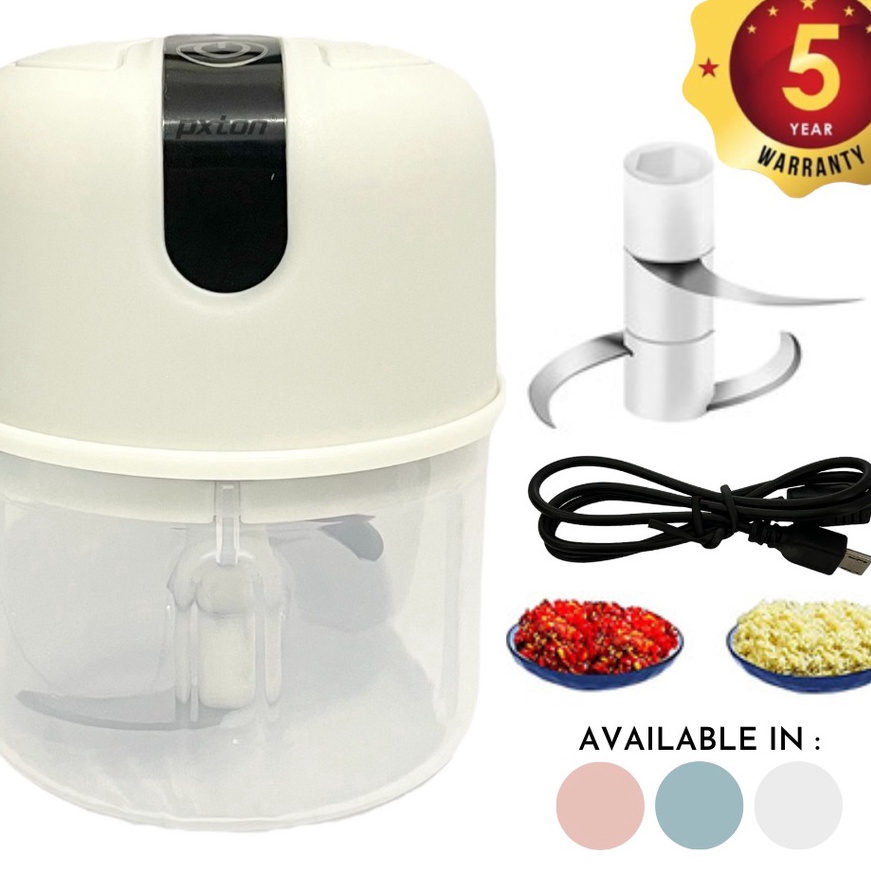 Super PXTON  Poble Blender Gilingan M Bumbu dan Daging dengan USB  USB M Chopper Blender Bumbu Poble