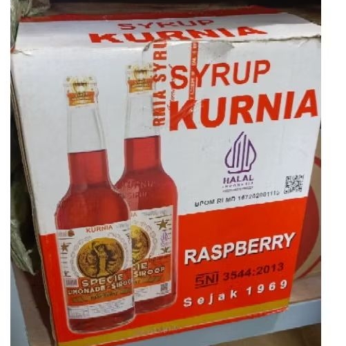 

sirup kurnia Raspberry 1dus/6botol