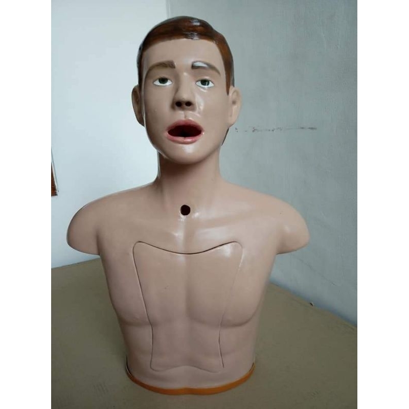 Phantom Manikin NGT Dada Terbuka dan Trakeostomi |Alat Peraga|Anatomi