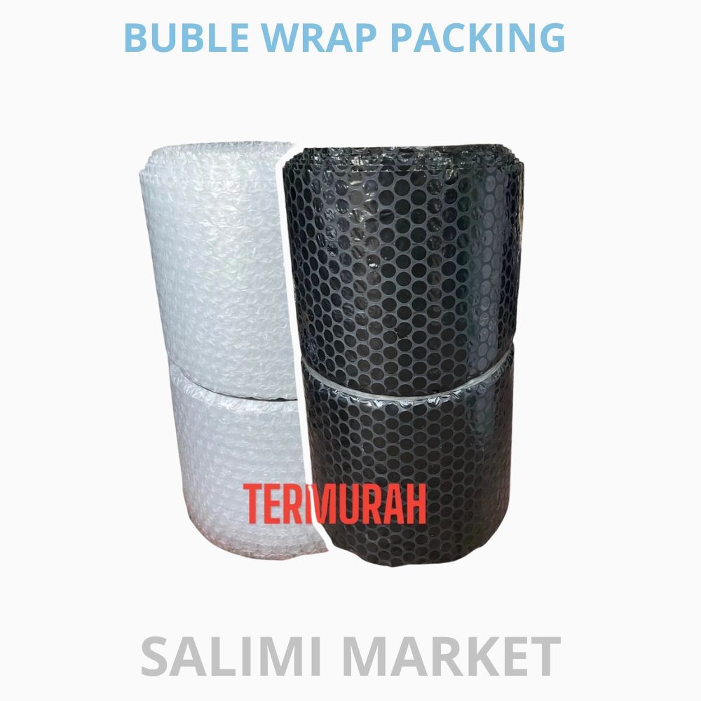 

BUBLE WRAP Hitam dan Putih BUBLE WRAP PACKING KEMASAN Tebal