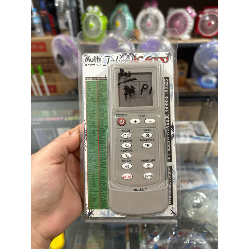 REMOT AC MULTI JOKER AC-6000 REMOT JOKET MULTI