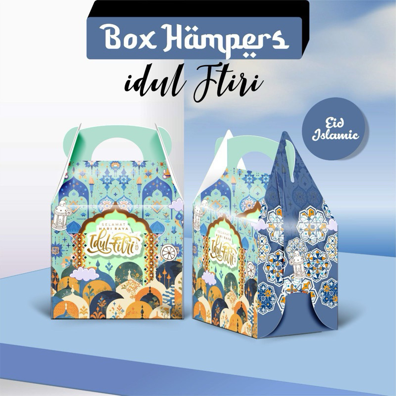 

BOX HAMPERS IDUL FITRI | BOX HAMPERS | BOX SNACK | GABLE BOX | BOX ANAK KEKINIAN