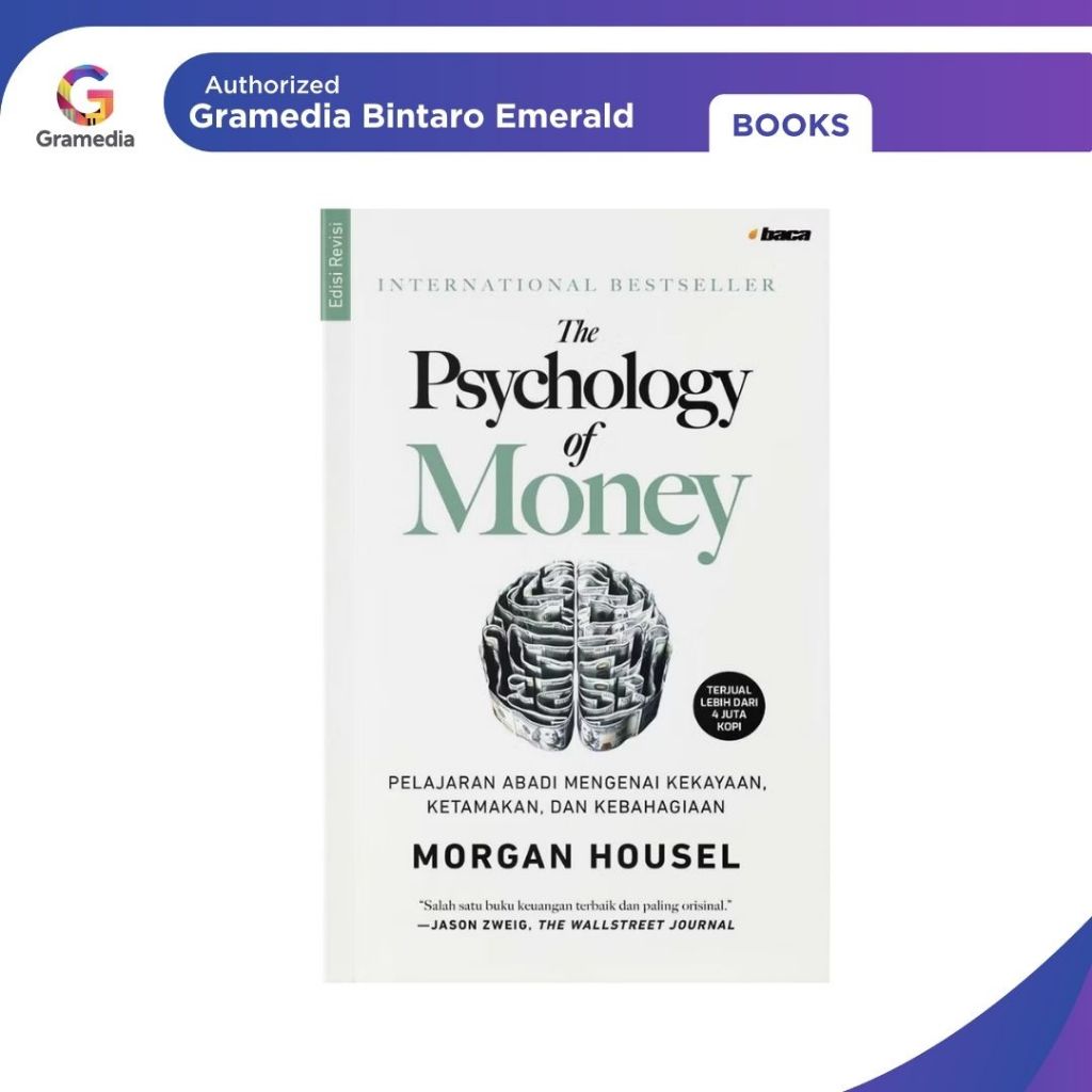 Gramedia Bintaro - Gramedia Bintaro - The Psychology of Money Edisi Revisi