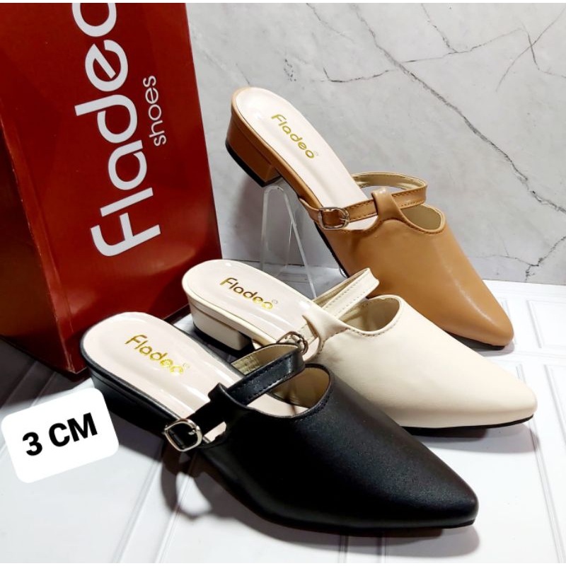 WEDGES SELOP HAK TAHU HAK 3CM