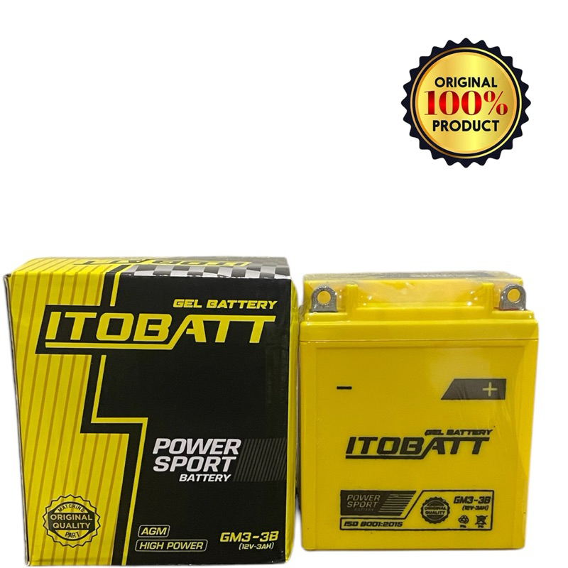 aki itobatt gell yamaha rx king 12 volt 3 amper