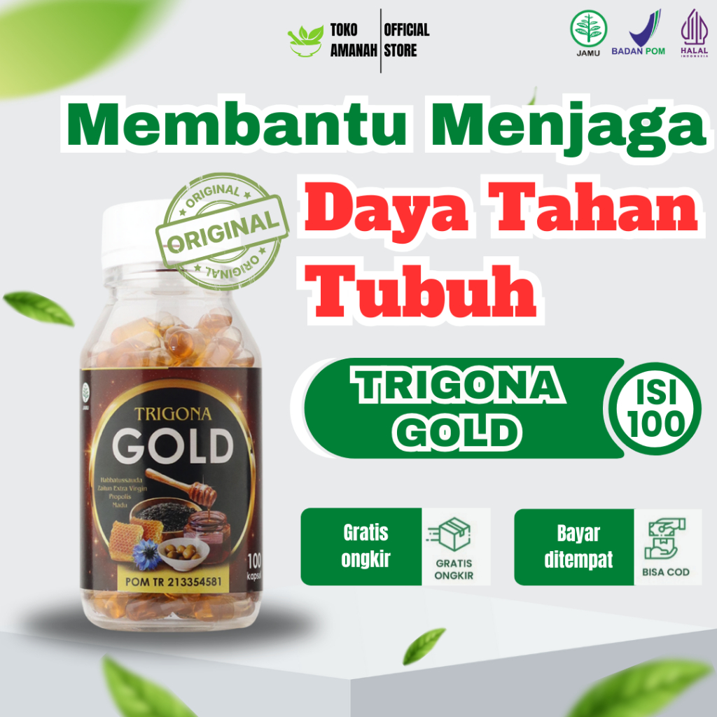 Trigona Gold Habbatussauda Oil Extra Propolis Original / Habbatussauda Oil Extra Propolis Trigona