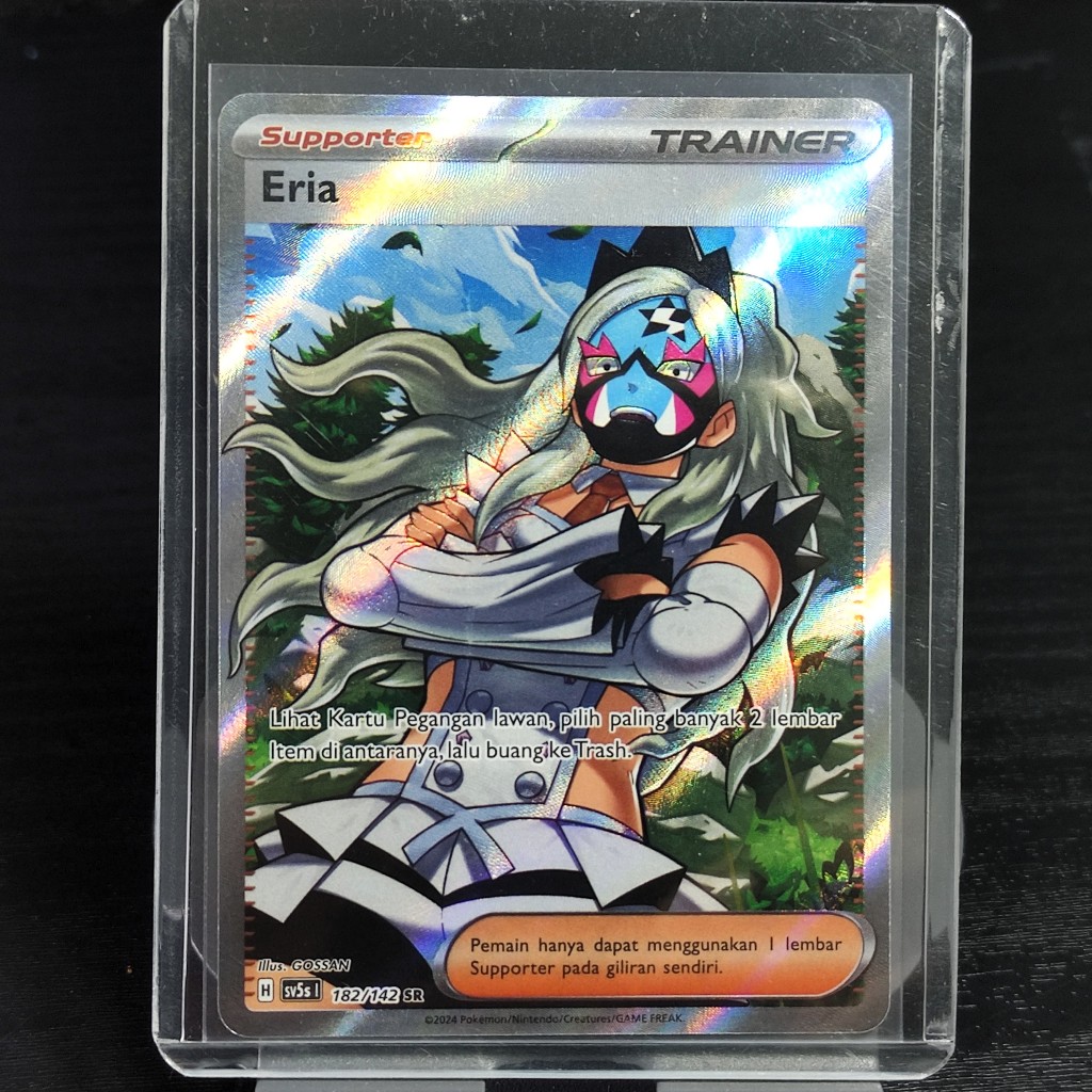 Eria SR SV5s Secret Rare Kartu Pokemon TCG Indonesia ( Gratis Toploader )