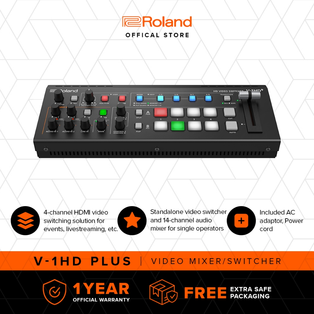 Roland V-1HD+ Video Switcher Controller