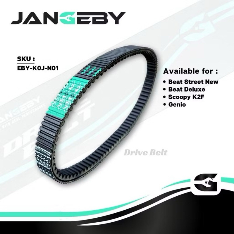 Van belt Jangeby Drive Belt V Belt Beat Deluxe Genio Scoopy K2F Beat Street New Led Vanbelt Racing O