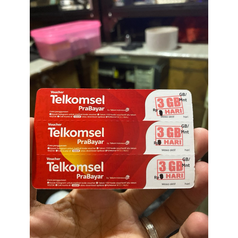 voucher telkomsel 4gb 5 hari berlaku daerah sumatera ( sumbagut )