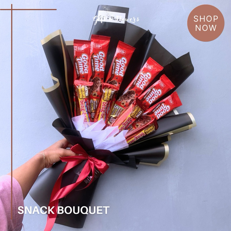 

Bouquet Snack Good Time / Bouquet Snack Beng-beng / Buket Snack Murah