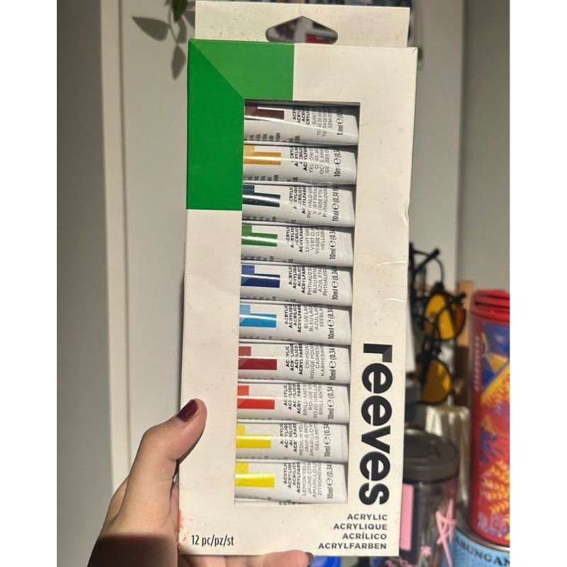 

Cat Acrylic Reeves Acrylic Paint Tube Set